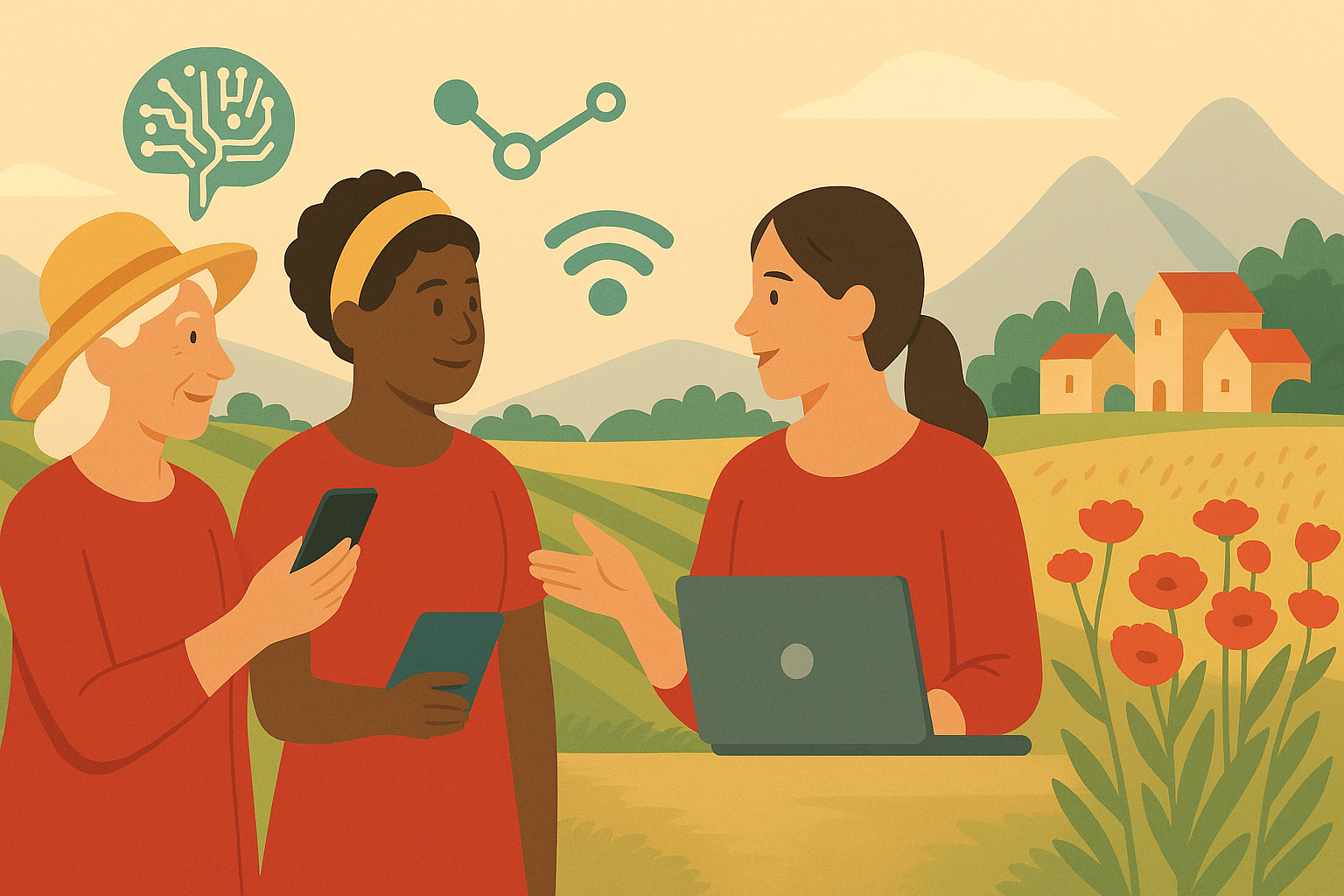 Introducción a la IA y su aplicación en la vida rural (1ed. 2026) MujerRural_IARural_001