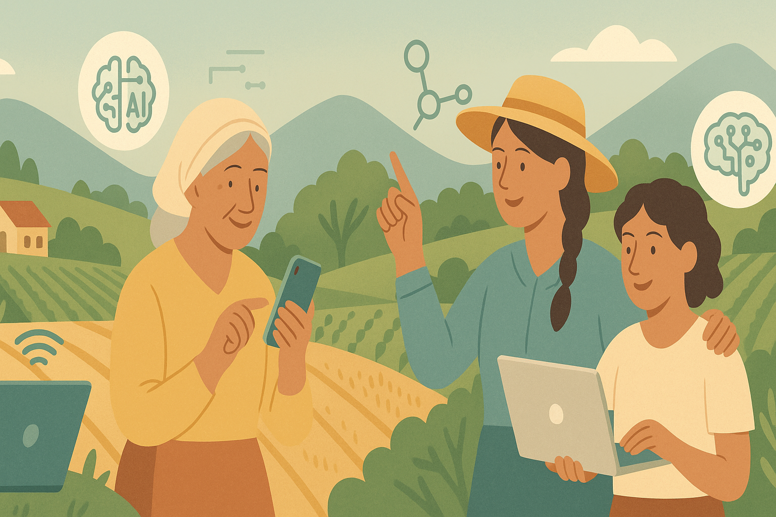Laboratorios prácticos: creación y aplicación de soluciones con IA generativa (1ed. 2026) MujerRural_Laboratorios_001