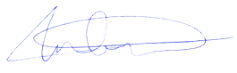 Signature of MARTA DE LA CUESTA GONZALEZ
