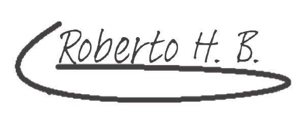 Signature of Roberto Hernández Berlinches