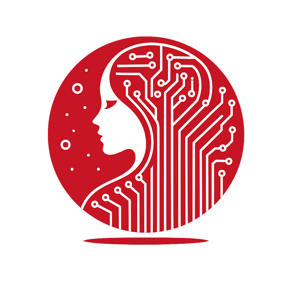 Logo del curso en rojo