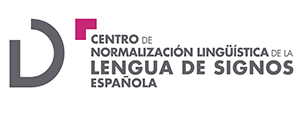 Logo del Centro de Normalización de la Lengua de Signos Española