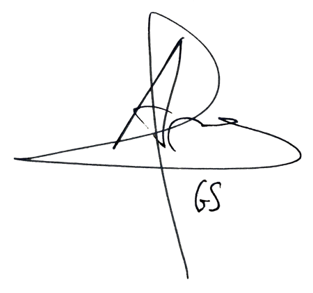 Firma de Ana Mª García Serrano